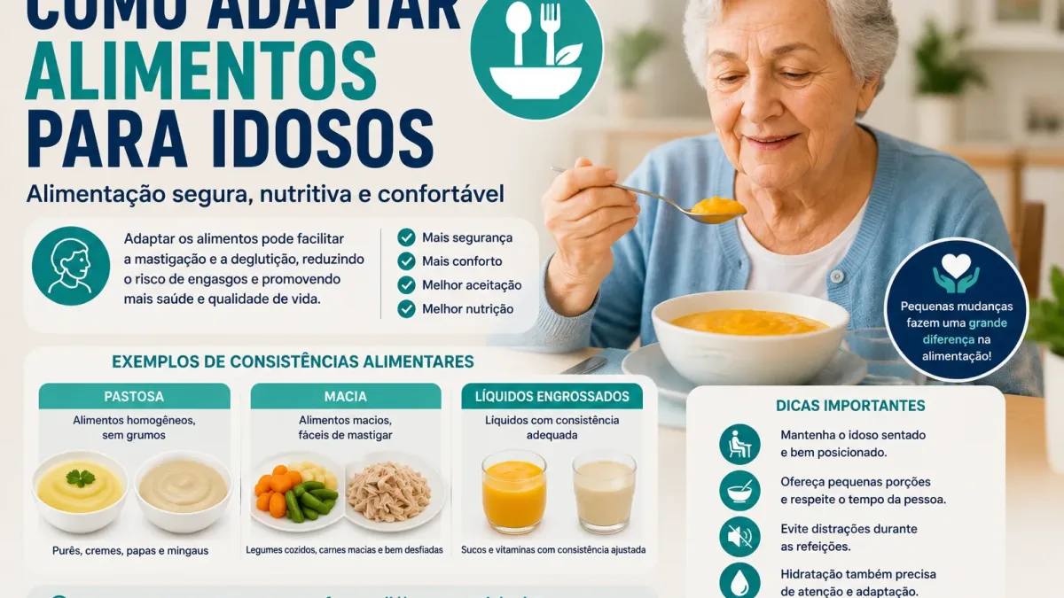 How to adapt foods for older adults with dysphagia