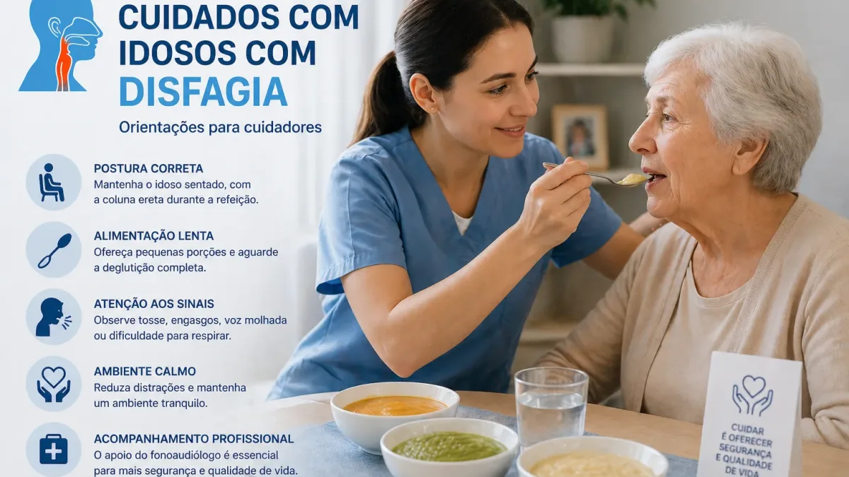 Care for older adults with dysphagia and safe eating